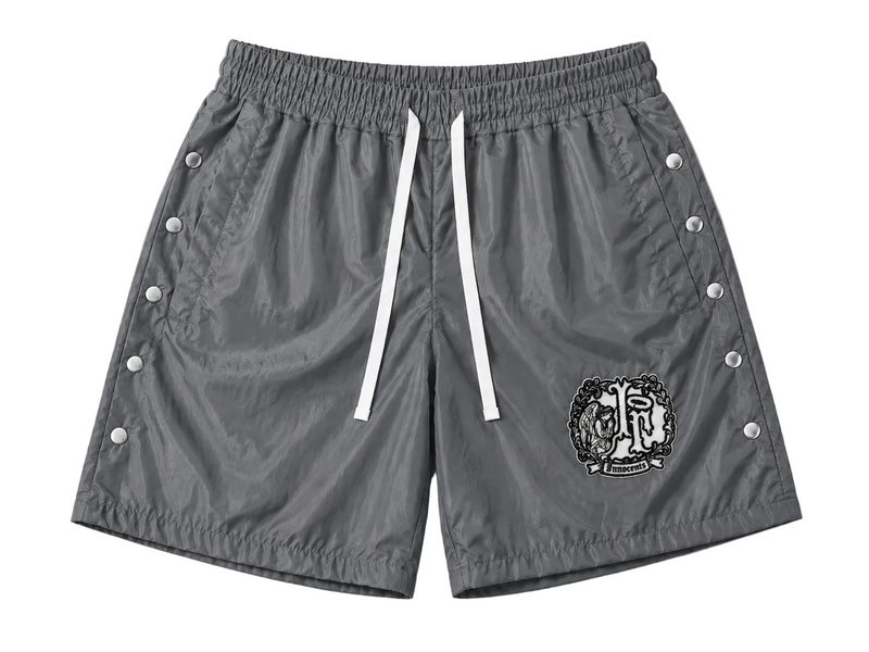 “SMOKE” NYLON SHORTS