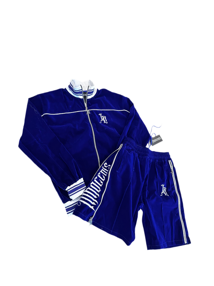 “ Sapphire “ Velour Tracksuit