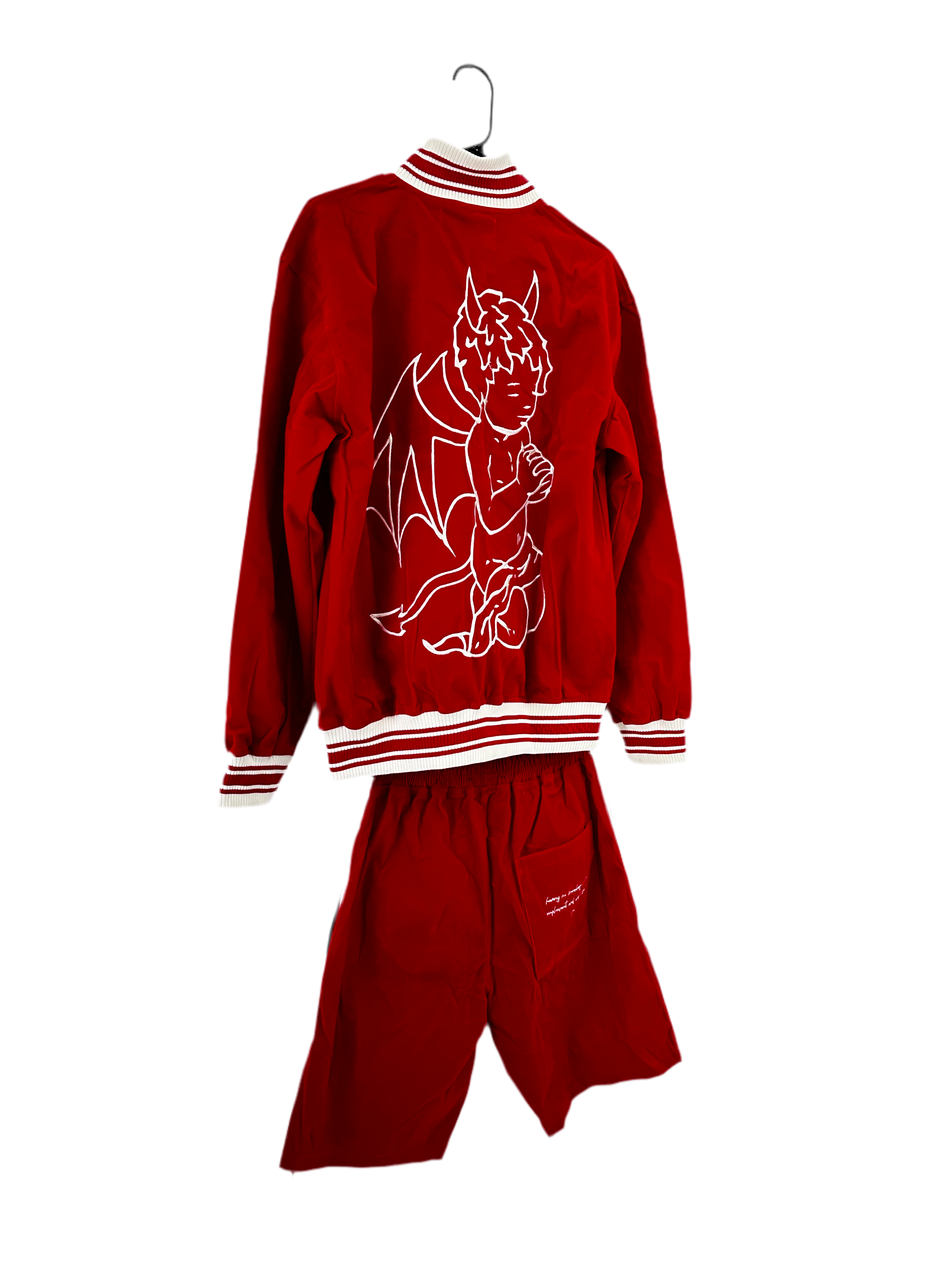 Velour Tracksuit (CHERRY)