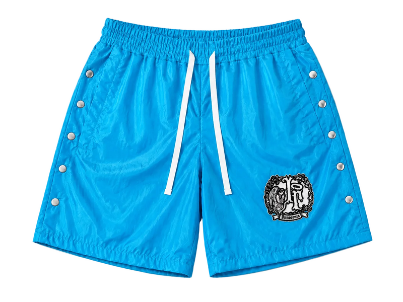 “CYAN” NYLON SHORTS