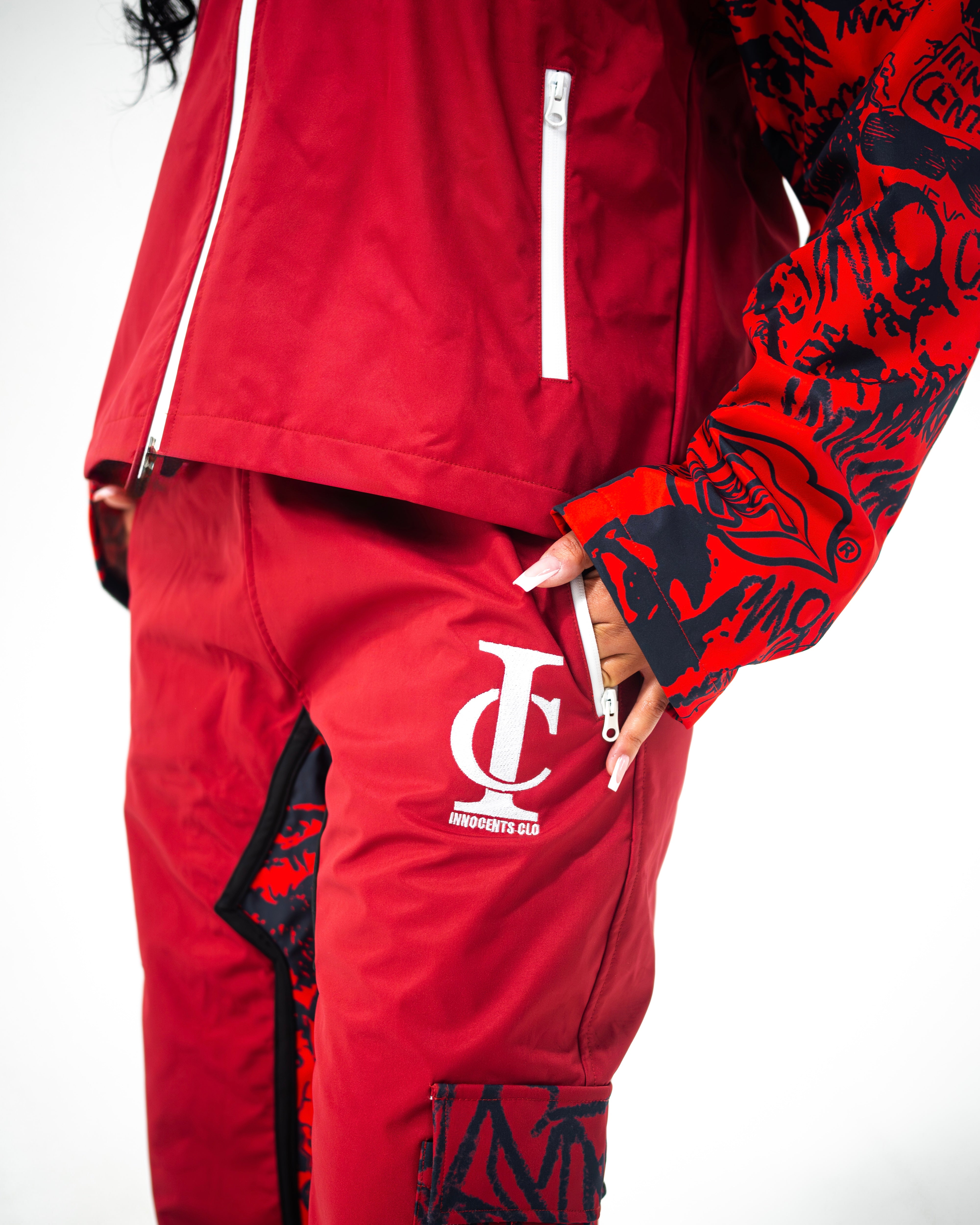 GRAFFITI RAIN SET (SCARLET) PREMADE