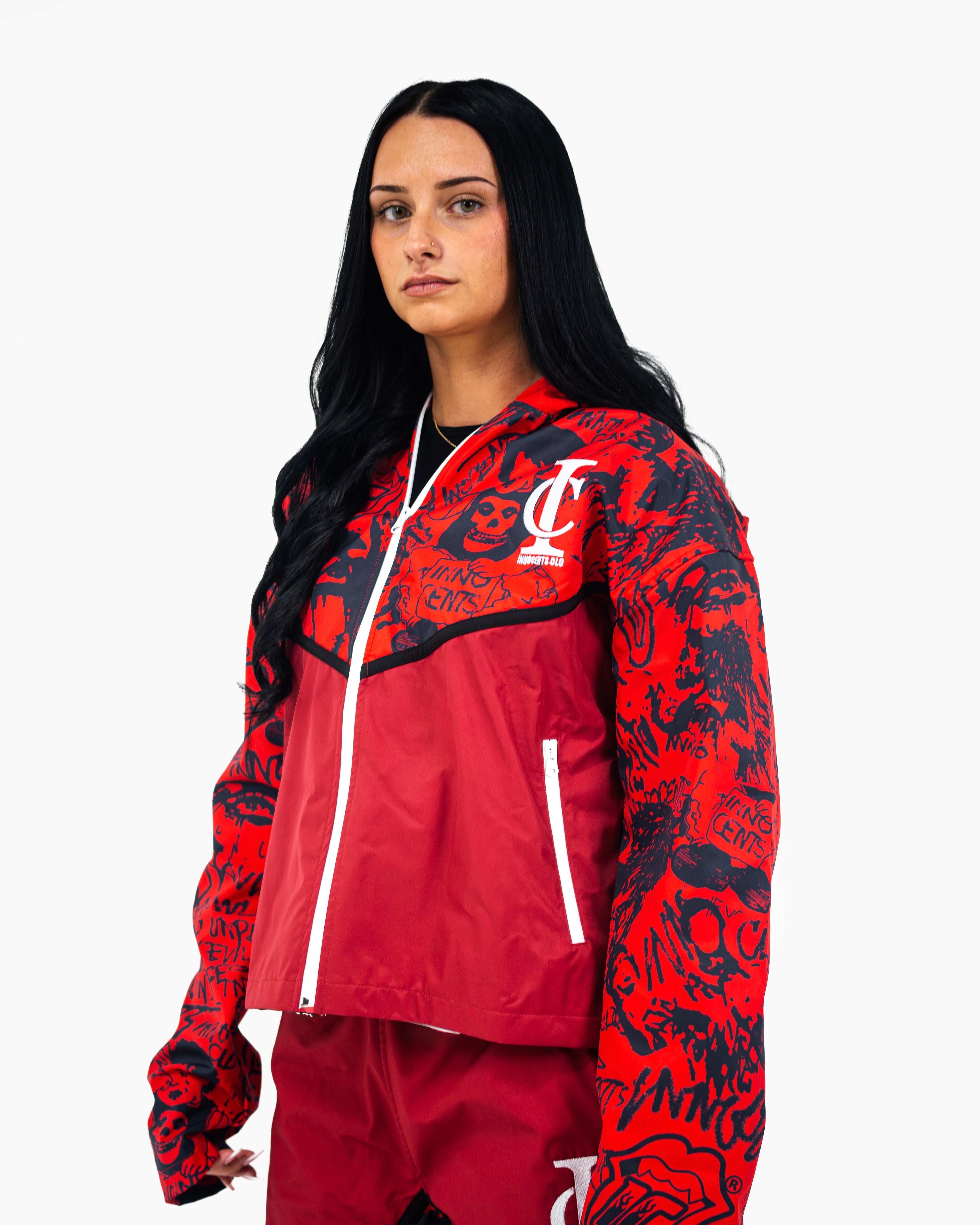 GRAFFITI RAIN SET (SCARLET) PREMADE