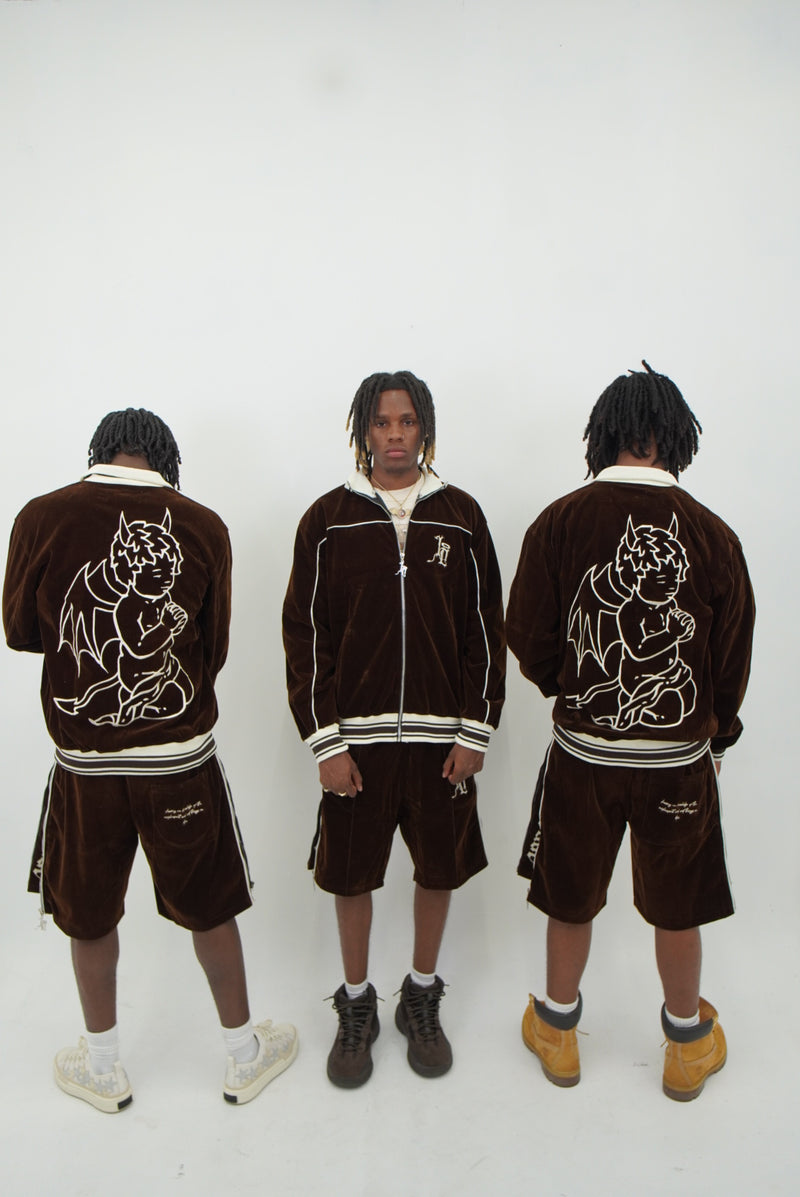 Velour Tracksuit (MOCHA)