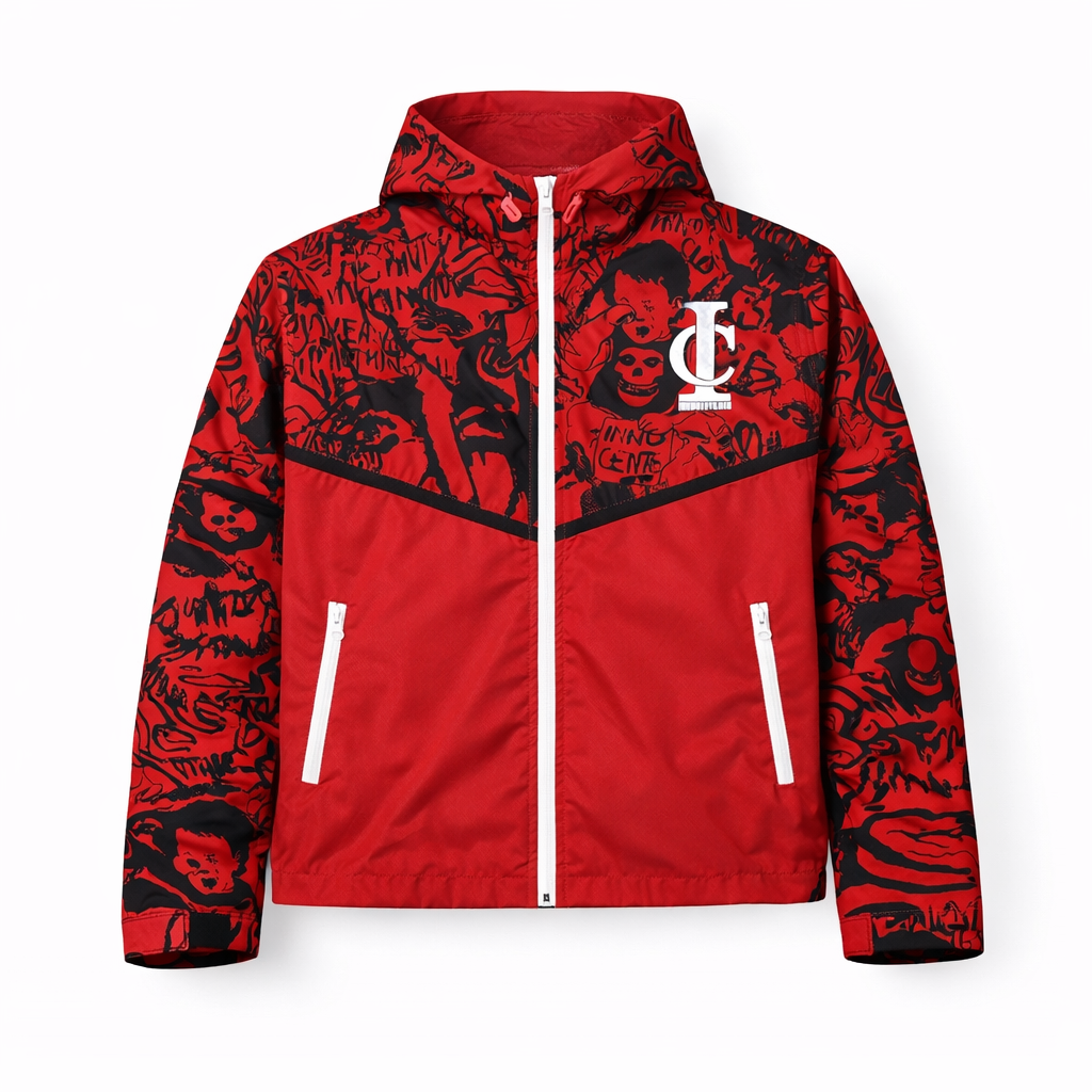 GRAFFITI RAIN SET (SCARLET) PREMADE