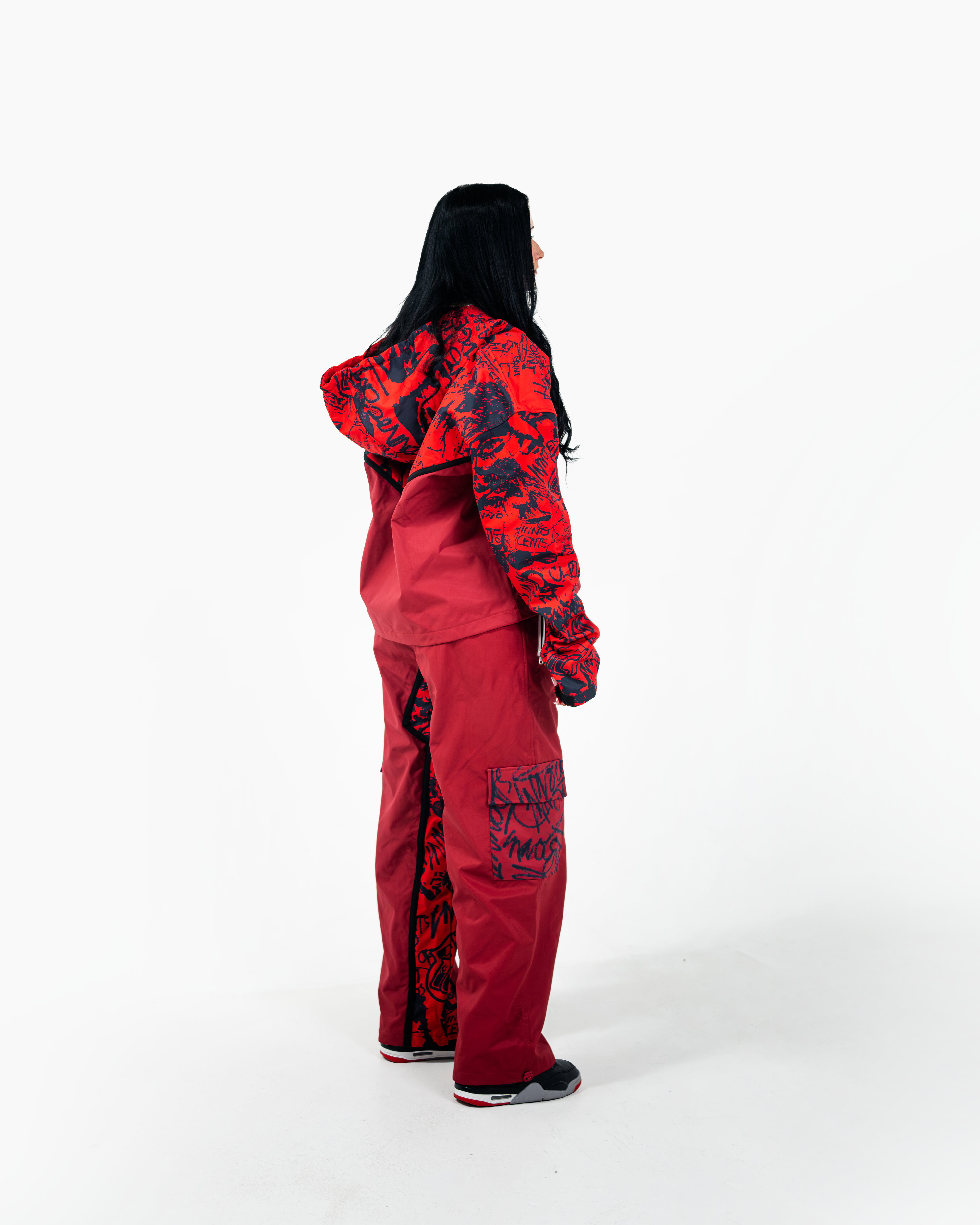 GRAFFITI RAIN SET (SCARLET) PREMADE