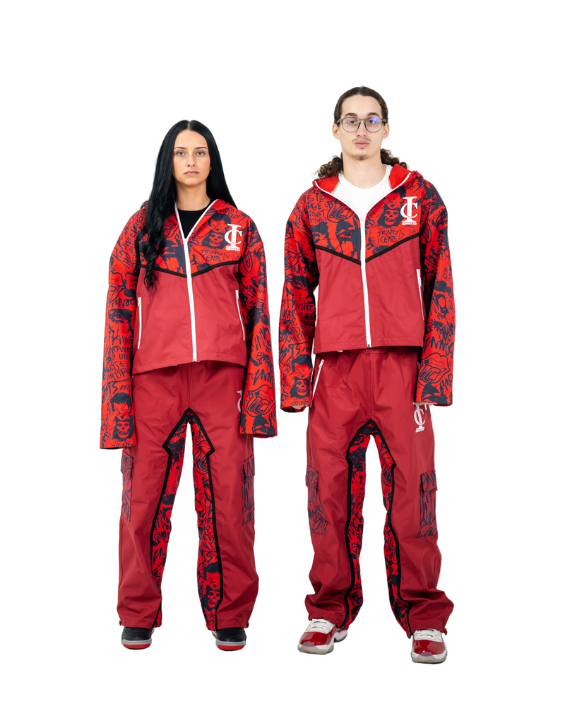 GRAFFITI RAIN SET (SCARLET) PREMADE