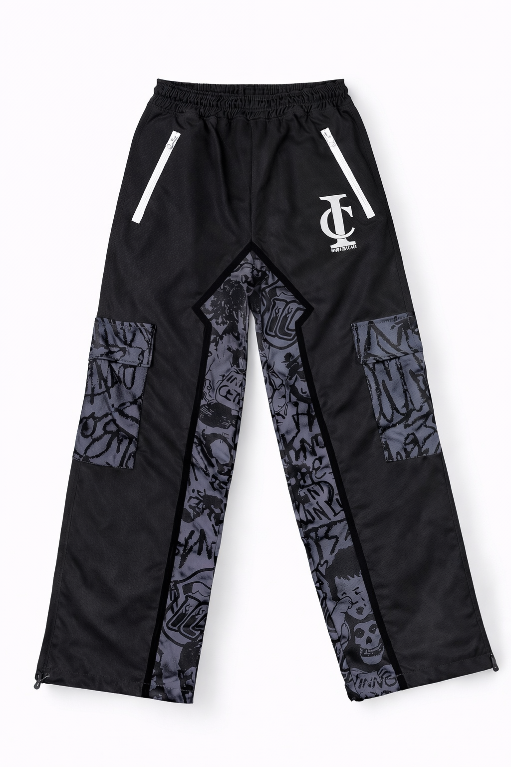 GRAFFITI RAIN SET (CHARCOAL) PREMADE