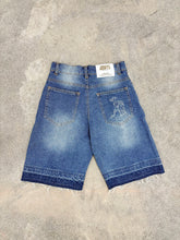 Load image into Gallery viewer, Blue Denim Pearl Jorts
