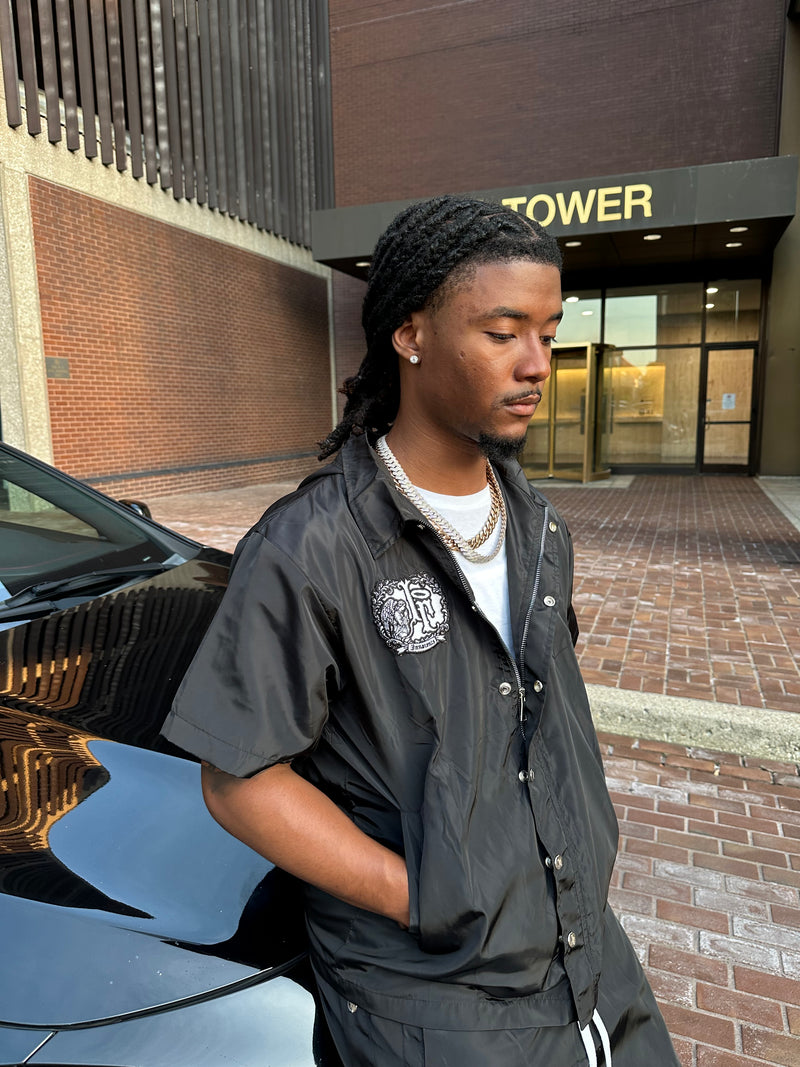 “BLACKOUT” NYLON JACKET