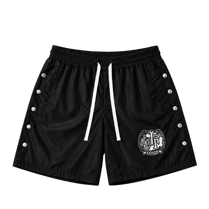 “BLACKOUT” NYLON SHORTS