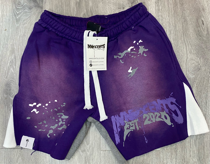 “PURPLE RAIN” SHORTS